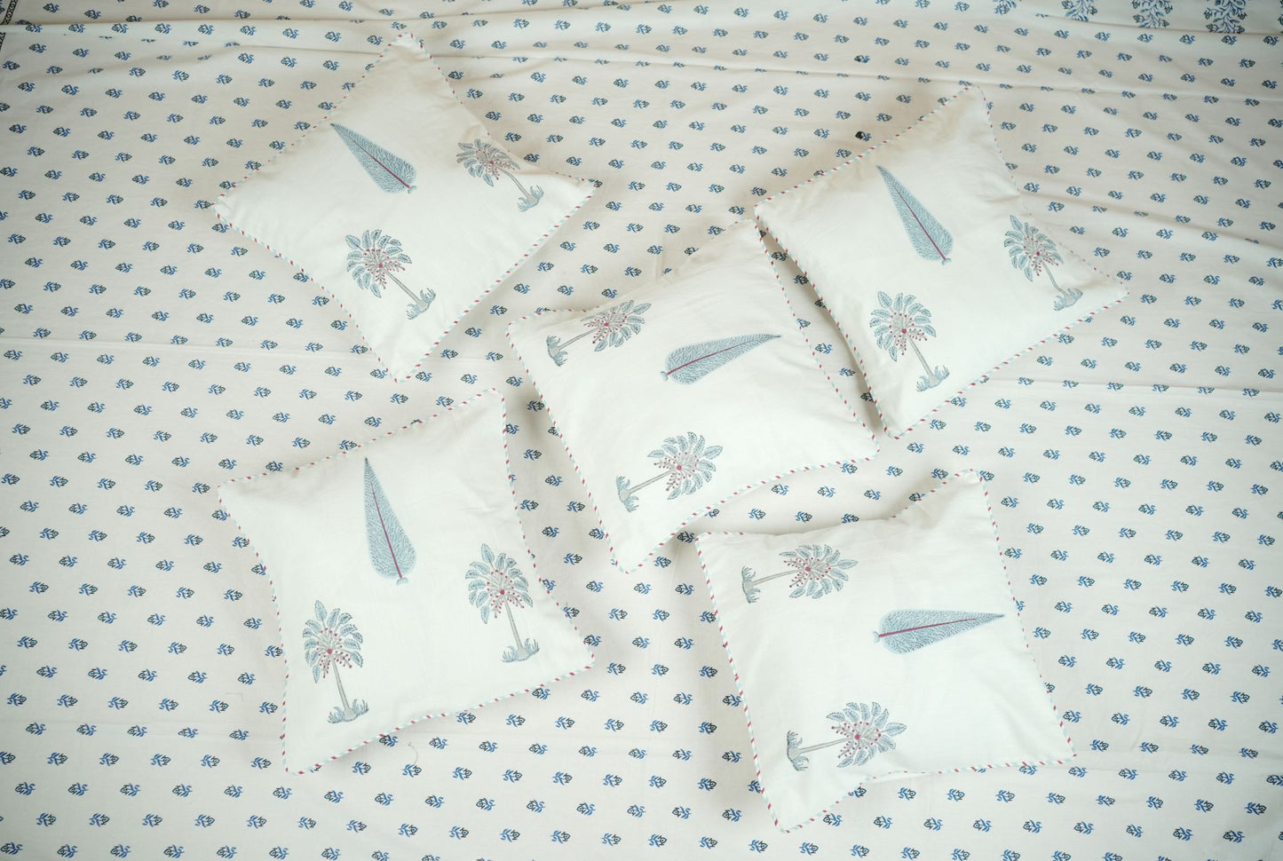 Hand Block Printed Cushion Covers