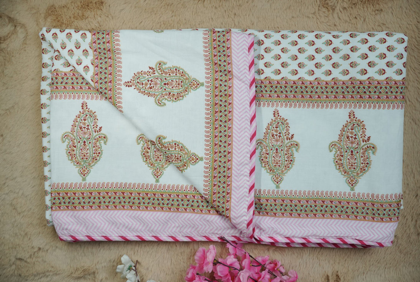 Pink Reversible Single Dohar
