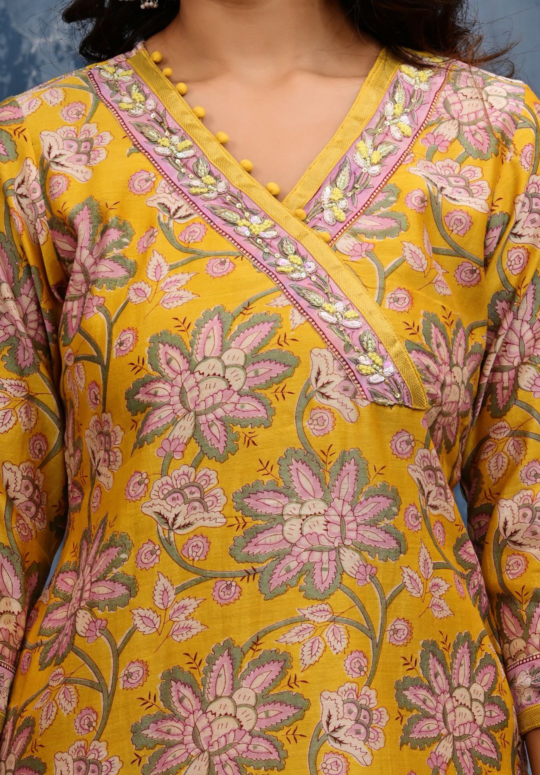 Chanderi Cotton Suit Set