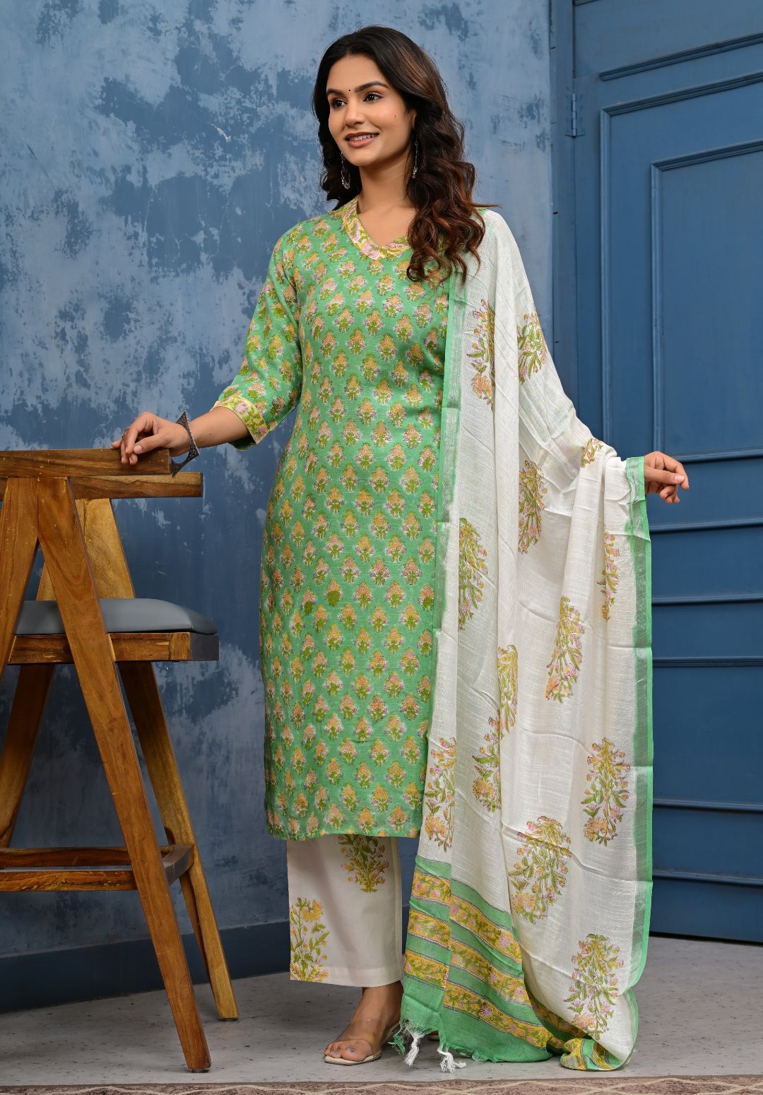 Linen Suit Set