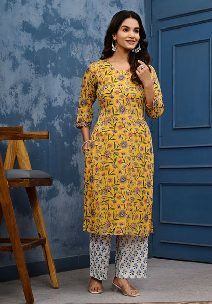 Linen Suit Set