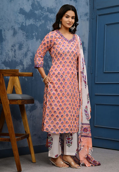 Linen Suit Set