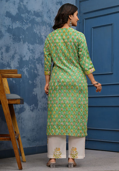 Linen Suit Set