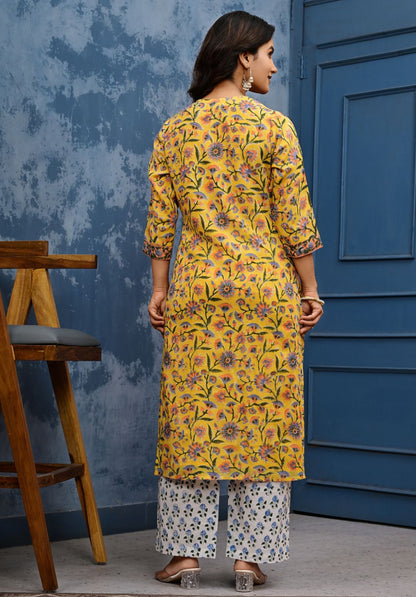 Linen Suit Set