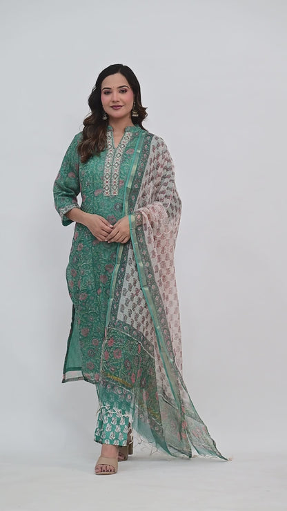 Three piece suit set